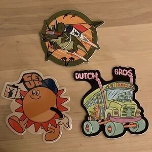 Dutch Bros stickers